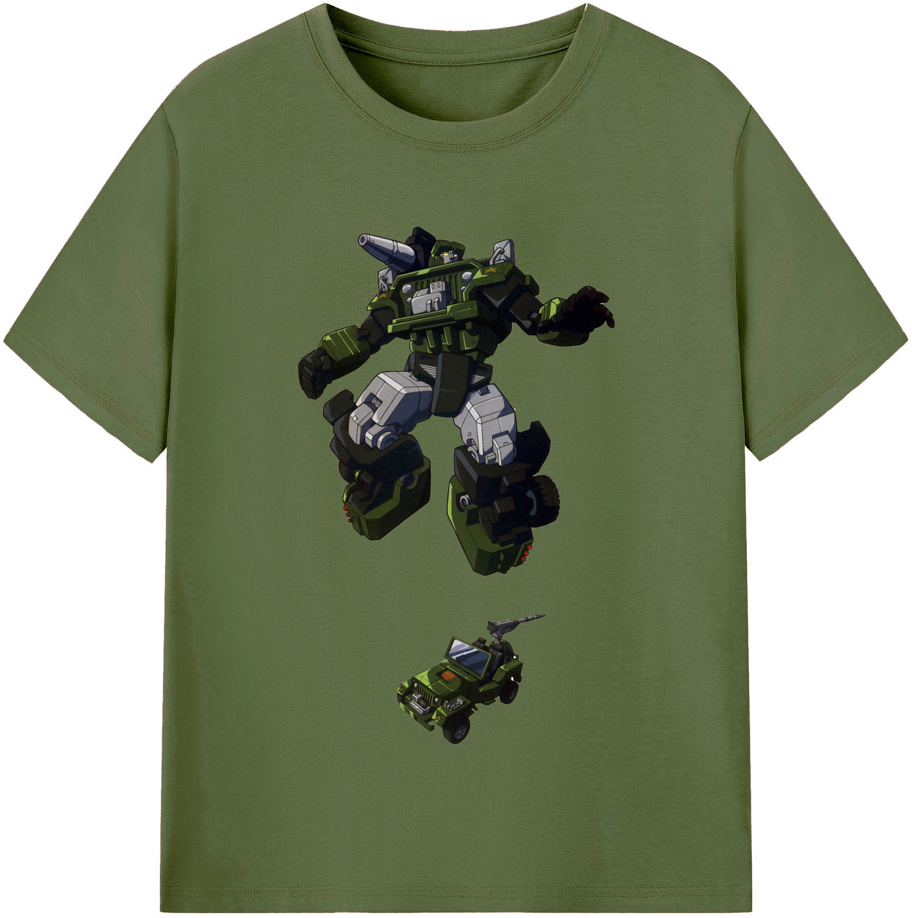 （画像用）  綿100％半袖Tシャツ（フロントプリント）